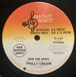 Philly Cream (2) : Motown Review / Join The Army (12", Single, Promo, San)