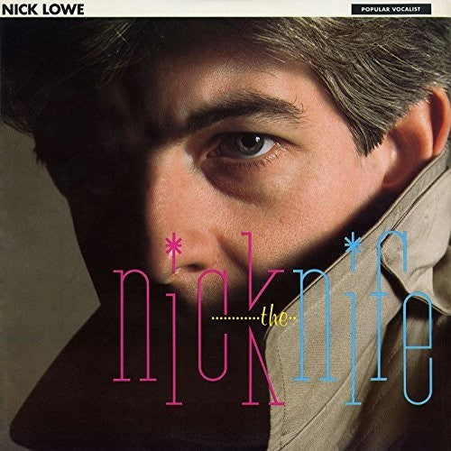 the album cover for Nick Lowe - Nick The Knife