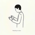 the album cover for Iwamura Ryuta - Reading To Hear (Piano Solo)