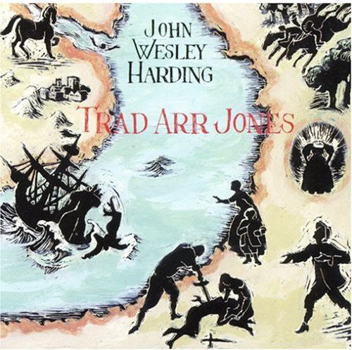 the album cover for John Wesley Harding - Trad Arr Jones