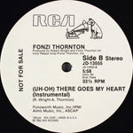 Fonzi Thornton : (Uh-Oh) There Goes My Heart (12", Promo)