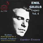 the album cover for Emil Gilels - Legacy 4