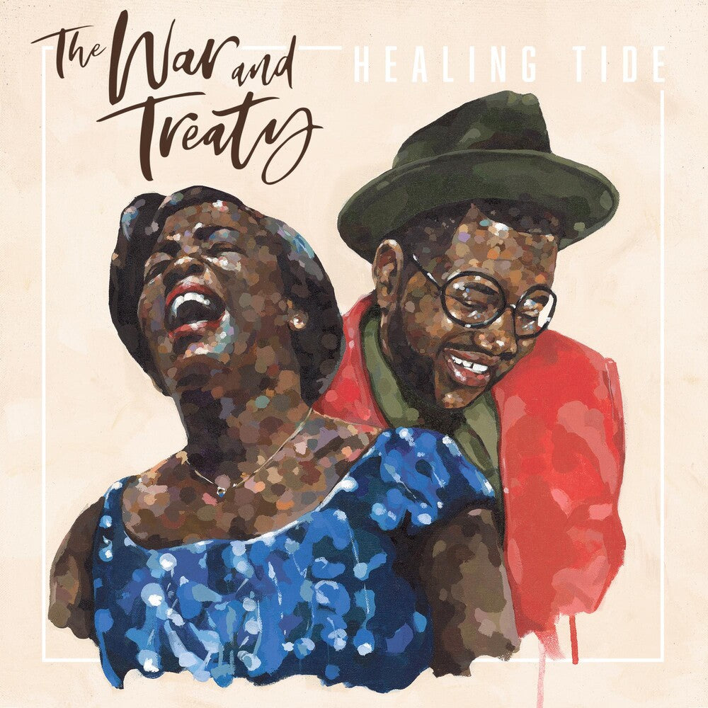 the album cover for The War and Treaty - Healing Tide