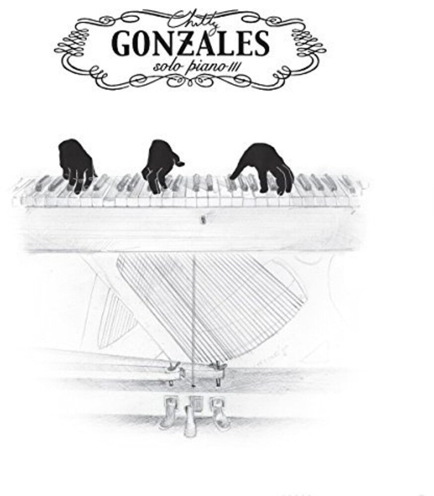 the album cover for Chilly Gonzales - Solo Piano III