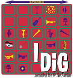 the album cover for Intergalactic Contemporary Ensemble - I Dig
