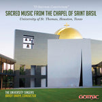 the album cover for Yuri McCoy - O Sacrum Convivium - Sacred Music from the Chapel of Saint Basil