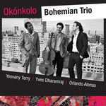 the album cover for Giraudo / Previn / Ravel / Bohemian Trio - Okonkolo