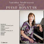 the album cover for Natalia Andreeva - Natalia Andreeva plays Piano Sonatas