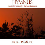 the album cover for Cooman / Simmons - Carson Cooman: Hymnus