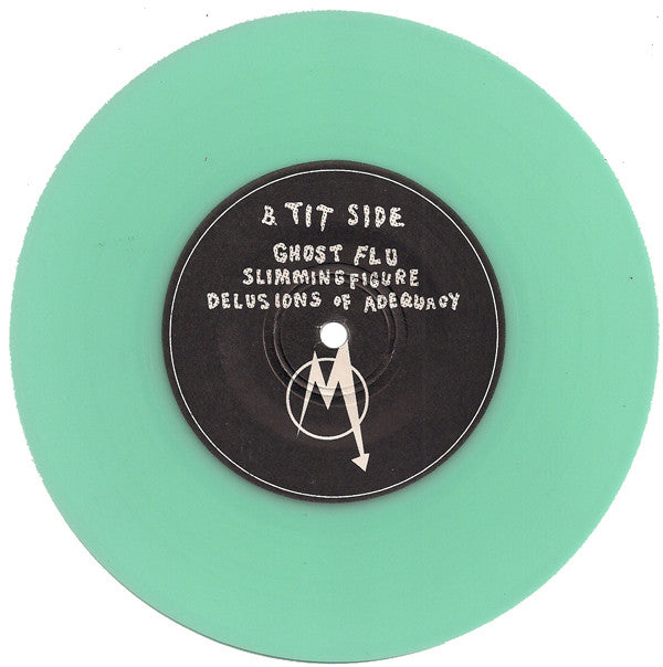 Direct Hit* / Tit Patrol : Direct Hit / Tit Patrol (7", Glo)