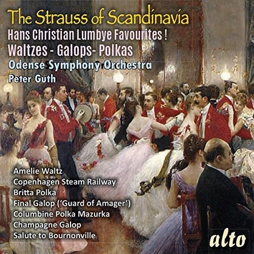 the album cover for Odense Symphony Orchestra - Lumbye: Favorite Waltzes / Galops / Polkas