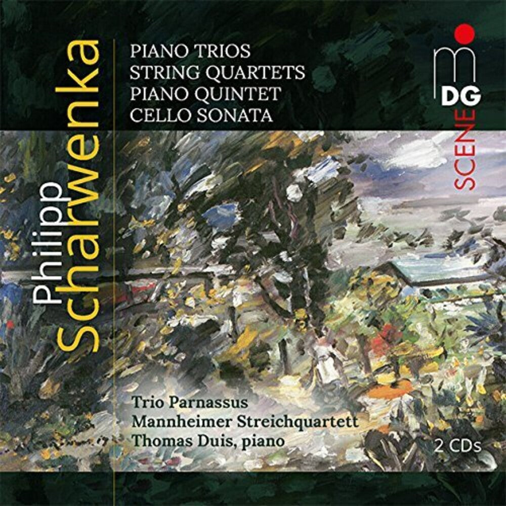 the album cover for Scharwenka / Trio Parnassus / Mannheim String Qtet - Chamber Music