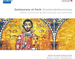 the album cover for Risto Joost - Confessions Of Faith - Choral Concertos