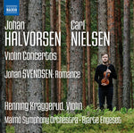 the album cover for Halvorsen / Svendsen / Kraggerud - Violin Concertos
