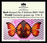 the album cover for J Bach S / Franck / Oistrach / Konwitschny - Bach & Vivaldi: Violin Concertos