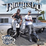 the album cover for T-Nutty & Liq - Slangin And Bangin 2