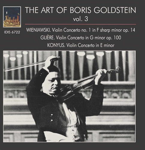 the album cover for Boris Goldstein - The Art of Boris Goldstein Vol. 3