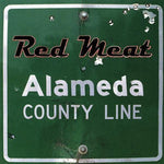 the album cover for Red Meat - Alameda County Line