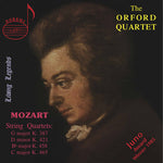 the album cover for Orford String Quartet - ORFORD QUARTET PLAYING MOZART