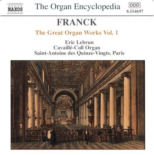 the album cover for Eric Lebrun - Great Organ Works 1
