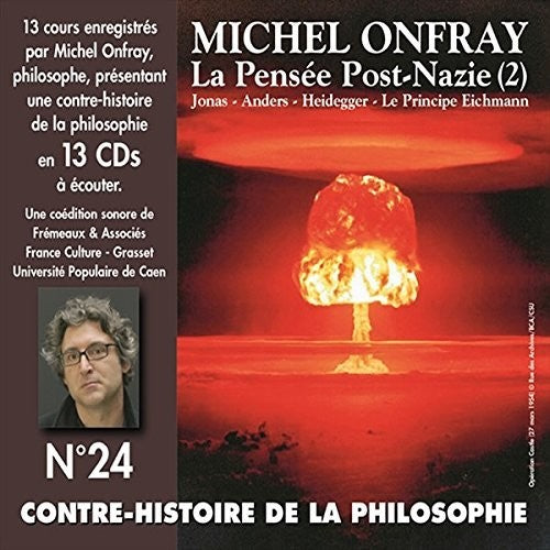 the album cover for Michael Onfray - V24: Contre Histoire Philosophie