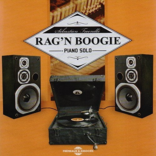the album cover for Various Artists - Rag'N Boogie (Piano Solo)