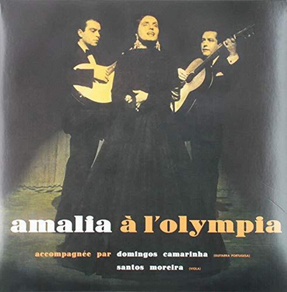 the album cover for Amalia Rodrigues - Amalia A L'Olympia