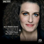 the album cover for Liza Ferschtman - Felix Mendelssohn: Violin Concerto op 64 & String octet op 20