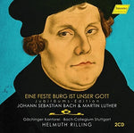 the album cover for J Bach S / Luther / Kantorei / Rilling - Johann Sebastian Bach & Martin Luther: Ein Feste Burg ist Unser Gott