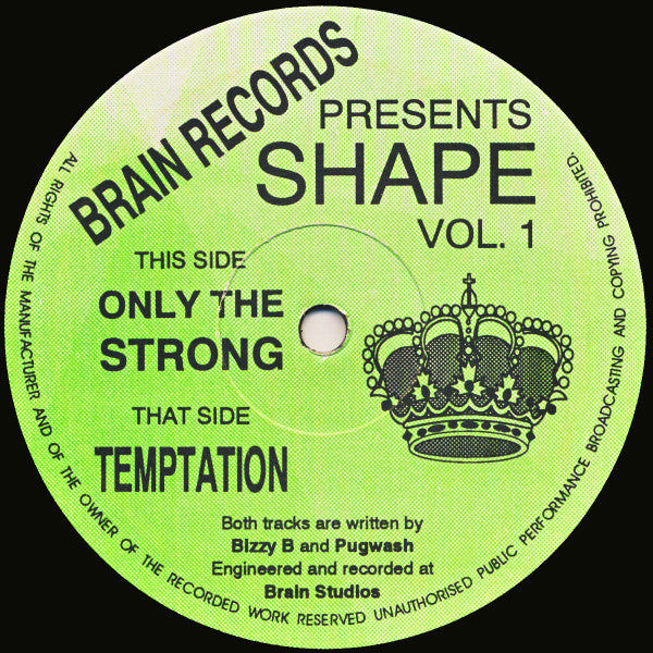 Bizzy B & Pugwash : Shape Vol. 1 (10")