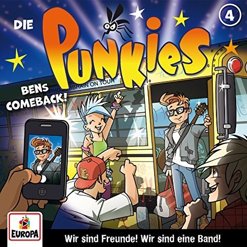 the album cover for Die Punkies - 004 / Bens Comeback