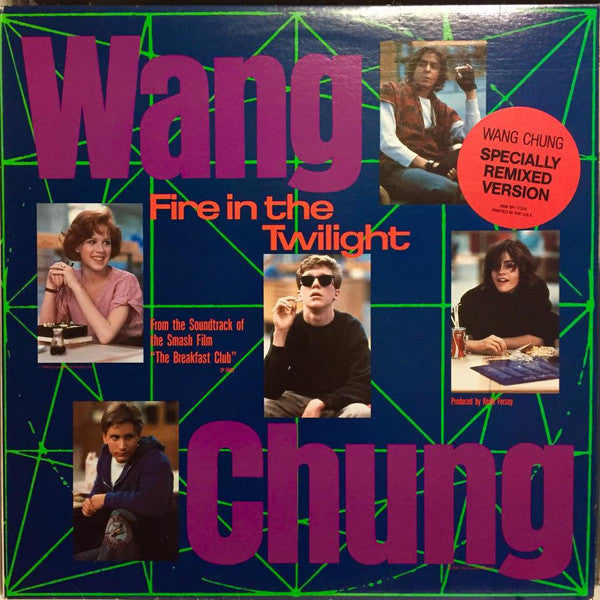 Wang Chung / Joyce Kennedy : Fire In The Twilight / Didn't I Tell You (12", Promo)