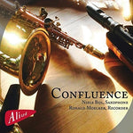 the album cover for Ronald Moelker - Confluence