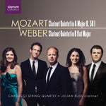 the album cover for Mozart - Clarinet Quintet