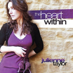 the album cover for Julienne Taylor - The Heart Within