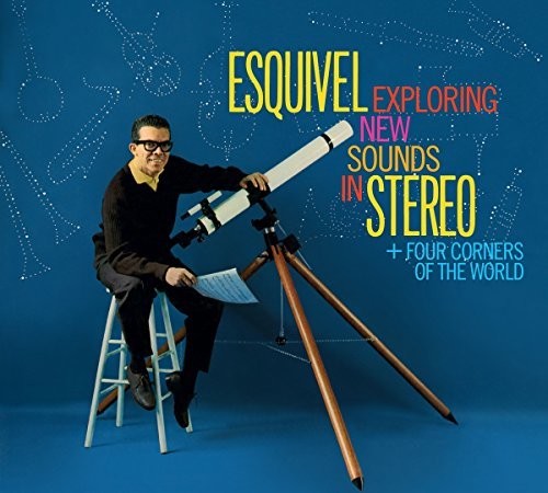 Juan García Esquivel - Explorando Nuevos Sonidos en Estéreo / Cuatro Esquinas del Mundo + 1 Bonus Track (CD)