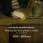 the album cover for Isabelle Faust / Melnikov,Alexander - Mozart: Sonatas For Fortepiano & Violin 1