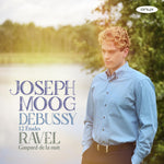 the album cover for Joseph Moog - Debussy: 12 Etudes Ravel: Gaspard De La Nuit
