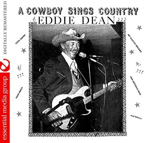 the album cover for Eddie Dean - A Cowboy Sings Country