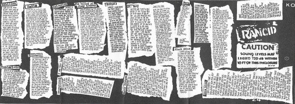 Rancid : Let's Go (Cass, Album, Cr0)