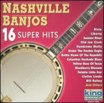 the album cover for Nashville Banjos - 16 Super Hits