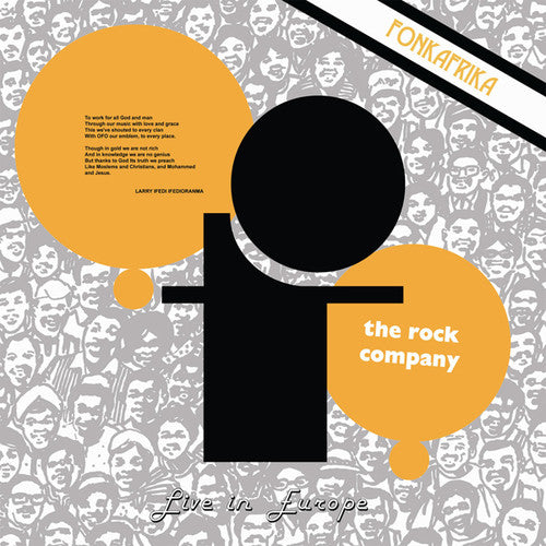 the album cover for Ofo The Rock Company - Live In Europe - Fonk Afrika