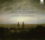 the album cover for Schubert / Andreas Staier / Melnikov,Alexander - Schubert: Works For Four-Hand Piano
