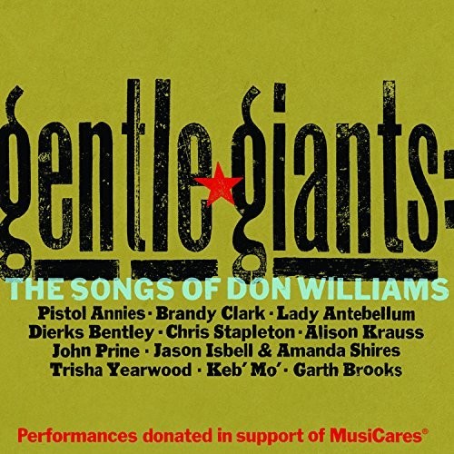 the album cover for Gentle Giants The Songs Of Don Williams / Various - Gentle Giants: The Songs Of Don Williams / Various