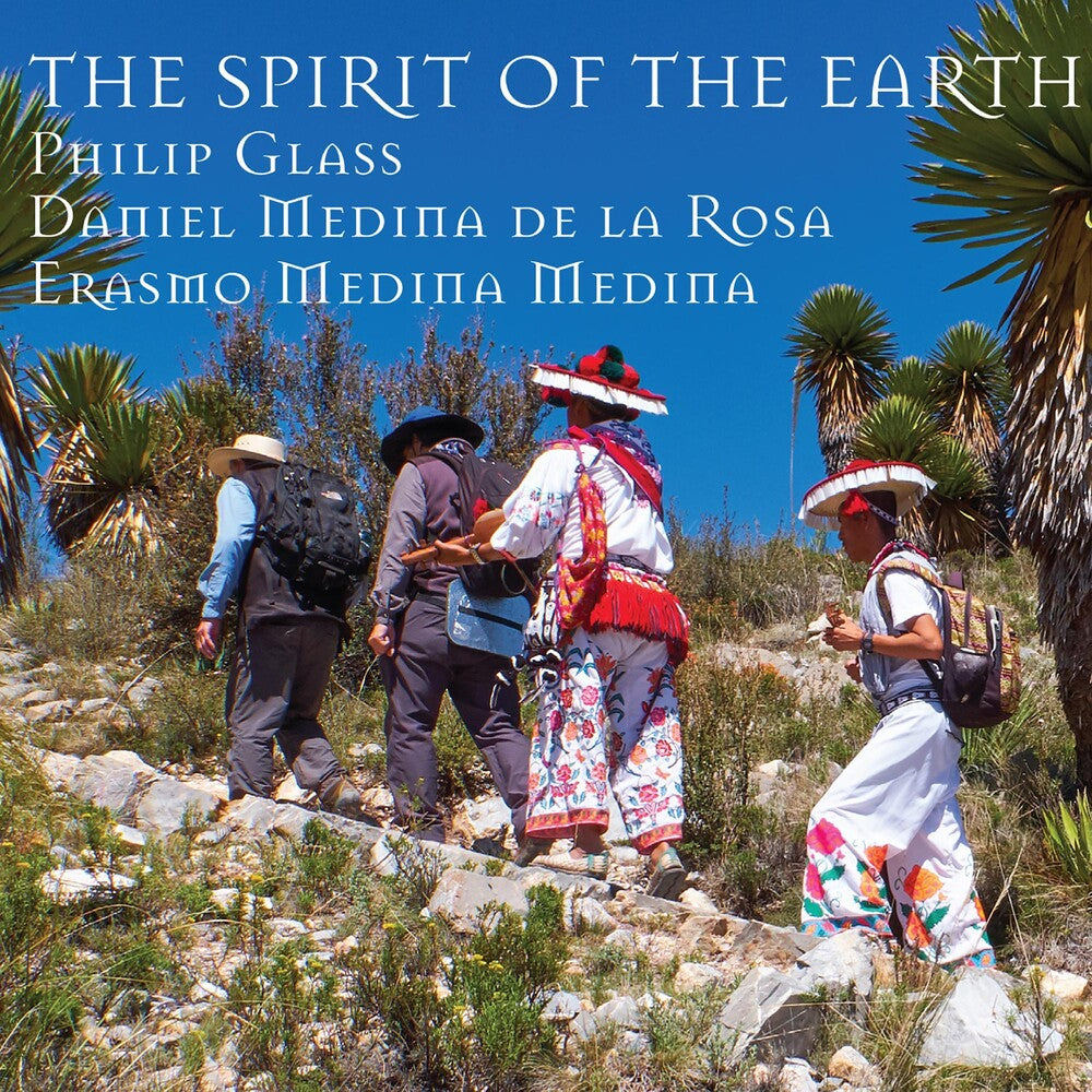 the album cover for Philip Glass - Spirit Of The Earth
