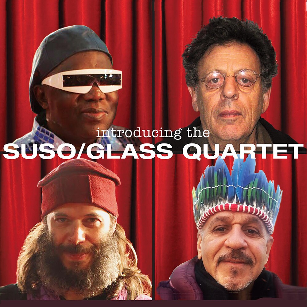 the album cover for Suso Glass Quartet - Introducing The Suso / Glass Quartet