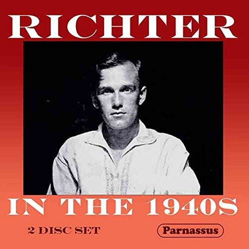 the album cover for Sviatoslav Richter - Richter In The 1940s