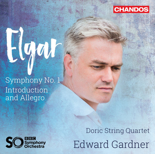 the album cover for Doric String Quartet - Sir Edward Elgar: introduction & Allegro Symphony No 1