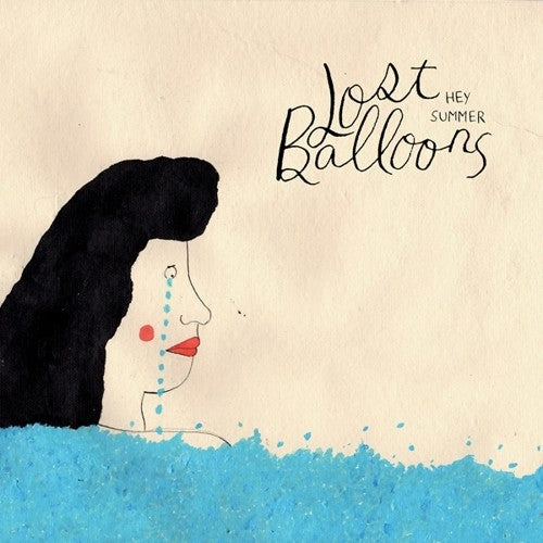 the album cover for Lost Balloons - Hey Summer
