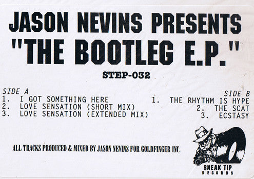 Jason Nevins : The Bootleg E.P. (12", EP)